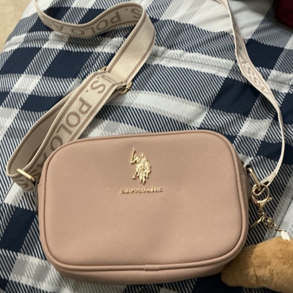 U.S. Polo Assn. Handbags - U.S. Polo Assn. Blush Crossbody Bag